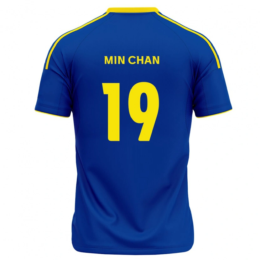Danxen Damen Min-Chan Kim #19 Königsblau Gelb Heimtrikot Trikot 2026/27 T-Shirt