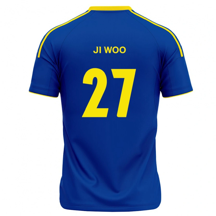 Danxen Damen Ji-Woo Lee #27 Königsblau Gelb Heimtrikot Trikot 2026/27 T-Shirt