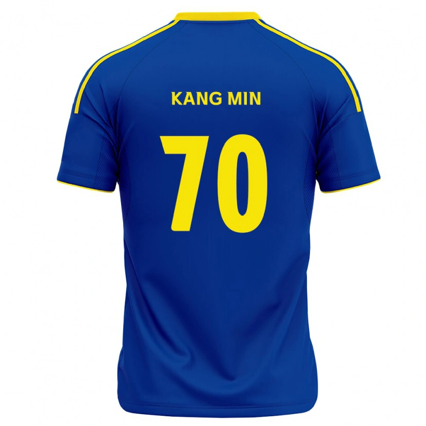 Danxen Damen Kang-Min Choi #70 Königsblau Gelb Heimtrikot Trikot 2026/27 T-Shirt