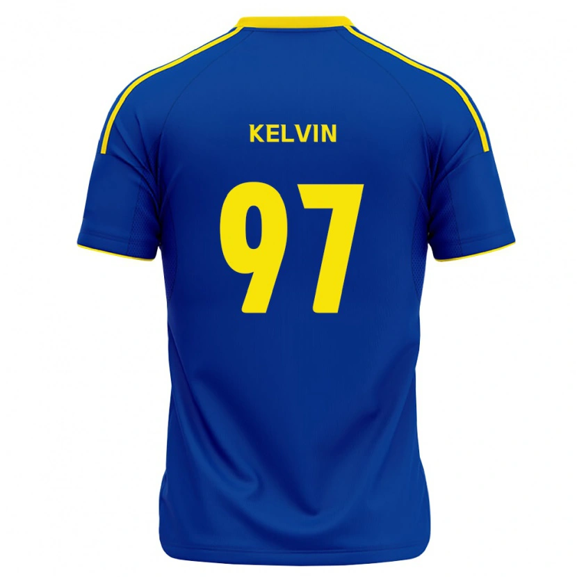 Danxen Damen Kelvin #97 Königsblau Gelb Heimtrikot Trikot 2026/27 T-Shirt