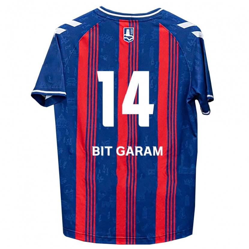 Danxen Damen Bit-Garam Yoon #14 Blau Rot Weiß Heimtrikot Trikot 2026/27 T-Shirt