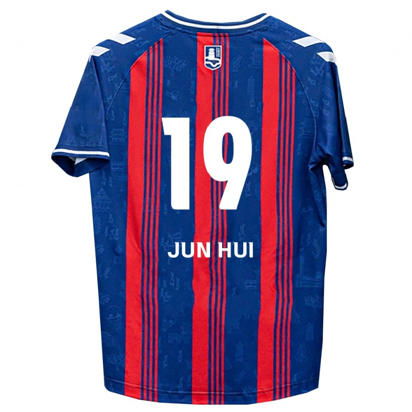 Danxen Damen Jun-Hui Park #19 Blau Rot Weiß Heimtrikot Trikot 2026/27 T-Shirt
