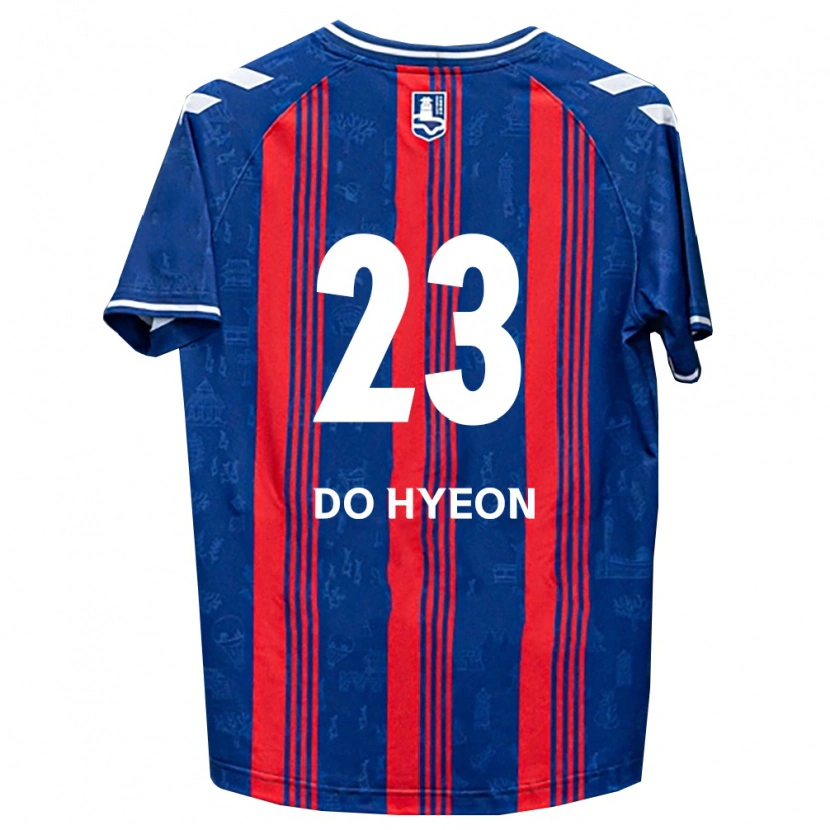 Danxen Damen Do-Hyeon Yeom #23 Blau Rot Weiß Heimtrikot Trikot 2026/27 T-Shirt