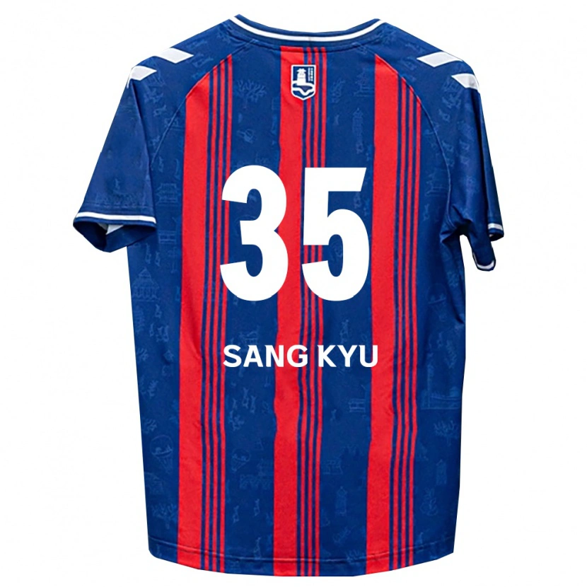 Danxen Damen Sang-Kyu Han #35 Blau Rot Weiß Heimtrikot Trikot 2026/27 T-Shirt