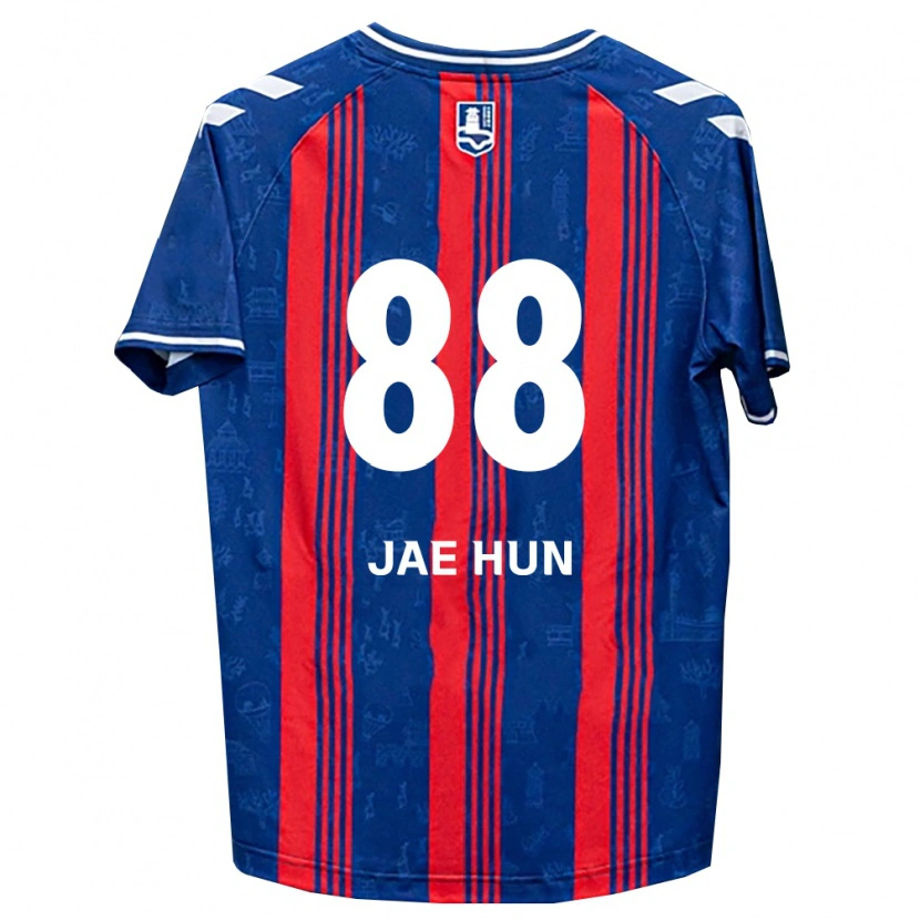 Danxen Damen Jae-Hun Park #88 Blau Rot Weiß Heimtrikot Trikot 2026/27 T-Shirt