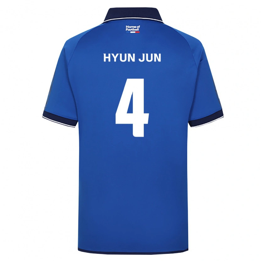Danxen Damen Hyun-Jun Roh #4 Königsblau Weiß Rot Heimtrikot Trikot 2026/27 T-Shirt