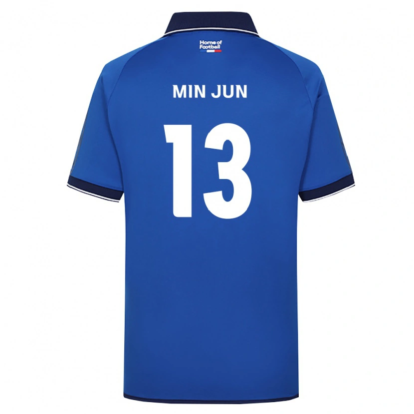 Danxen Damen Min-Jun Yeo #13 Königsblau Weiß Rot Heimtrikot Trikot 2026/27 T-Shirt