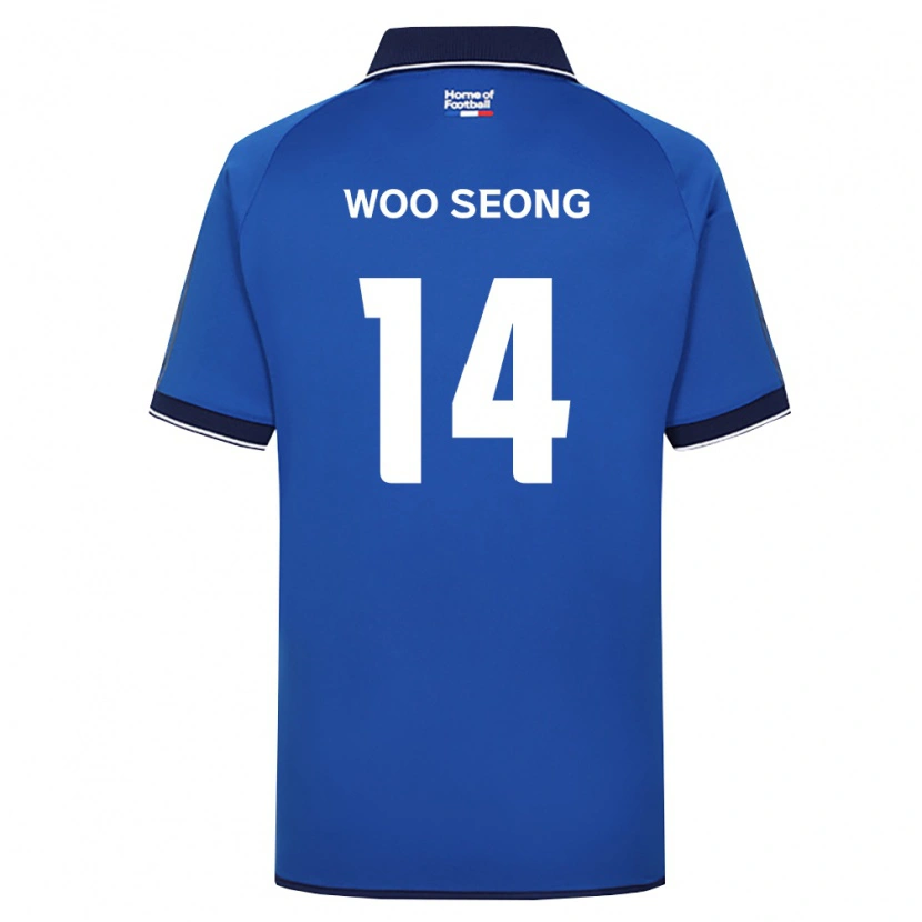Danxen Damen Woo-Seong Seo #14 Königsblau Weiß Rot Heimtrikot Trikot 2026/27 T-Shirt