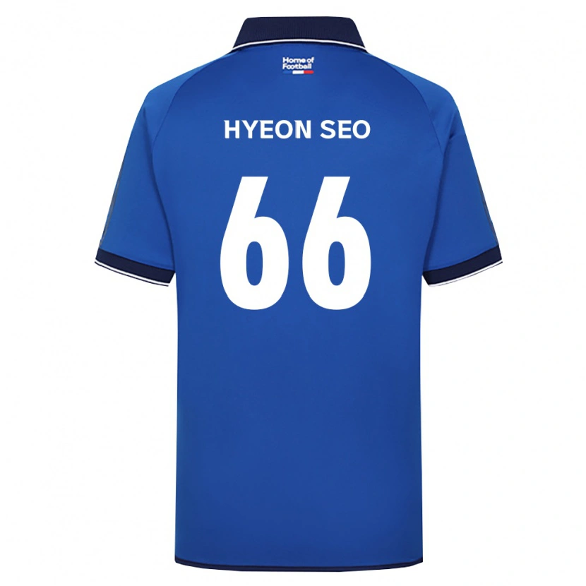 Danxen Damen Hyeon-Seo Han #66 Königsblau Weiß Rot Heimtrikot Trikot 2026/27 T-Shirt