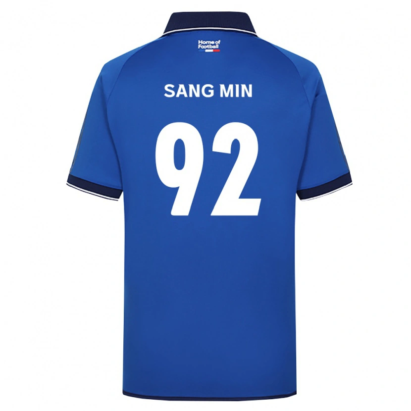 Danxen Damen Sang-Min Lee #92 Königsblau Weiß Rot Heimtrikot Trikot 2026/27 T-Shirt