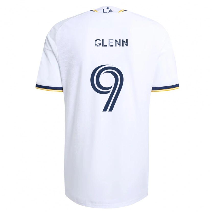 Danxen Damen Jordan Glenn #9 Blau Gelb Und Weiß Heimtrikot Trikot 2026/27 T-Shirt