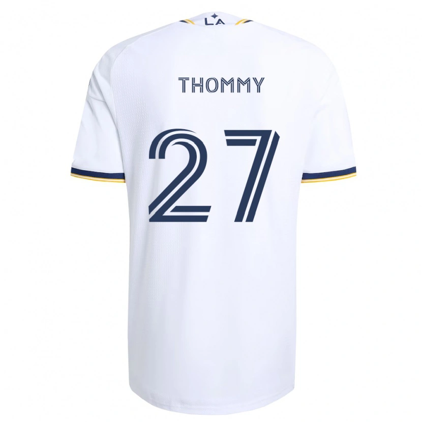 Danxen Damen Erik Thommy #27 Blau Gelb Und Weiß Heimtrikot Trikot 2026/27 T-Shirt