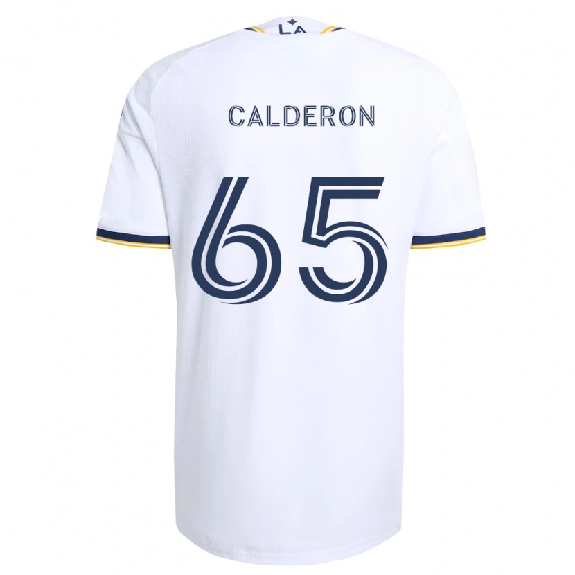 Danxen Damen Juan Calderón #65 Blau Gelb Und Weiß Heimtrikot Trikot 2026/27 T-Shirt