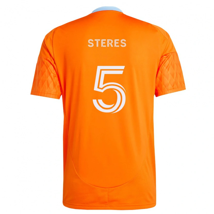 Danxen Damen Daniel Steres #5 Orange Weiß Heimtrikot Trikot 2026/27 T-Shirt