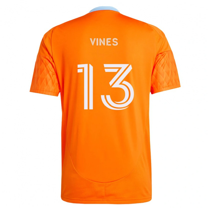 Danxen Damen Sam Vines #13 Orange Weiß Heimtrikot Trikot 2026/27 T-Shirt
