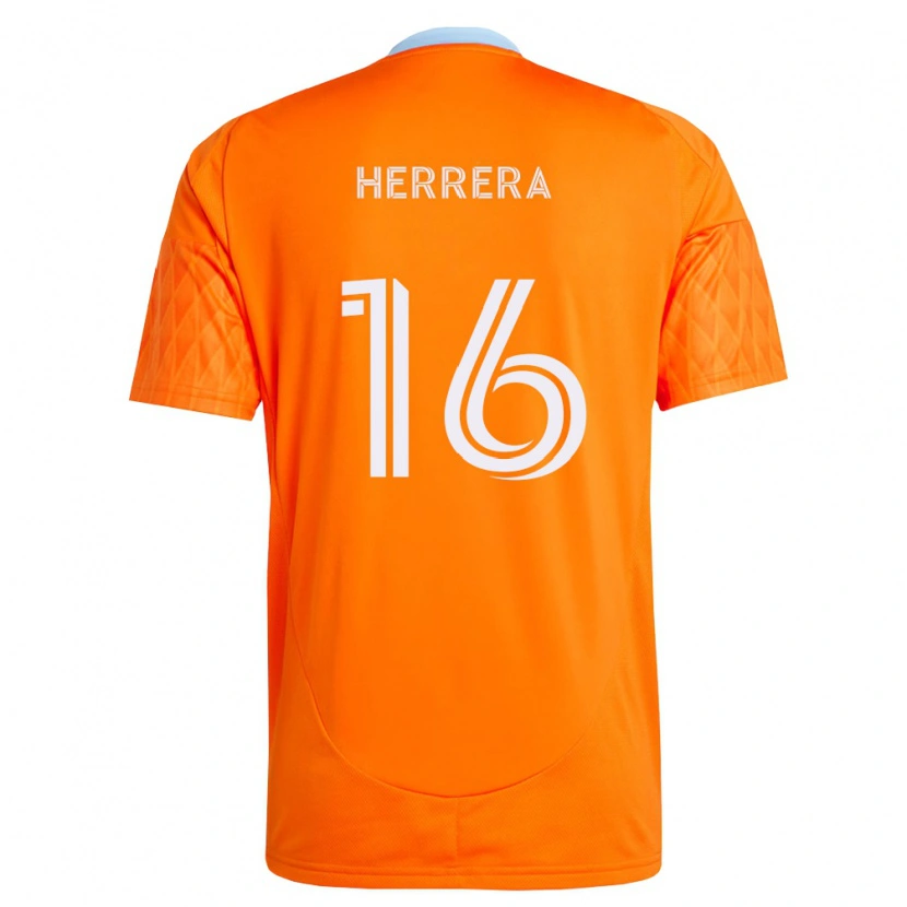 Danxen Damen Héctor Herrera #16 Orange Weiß Heimtrikot Trikot 2026/27 T-Shirt