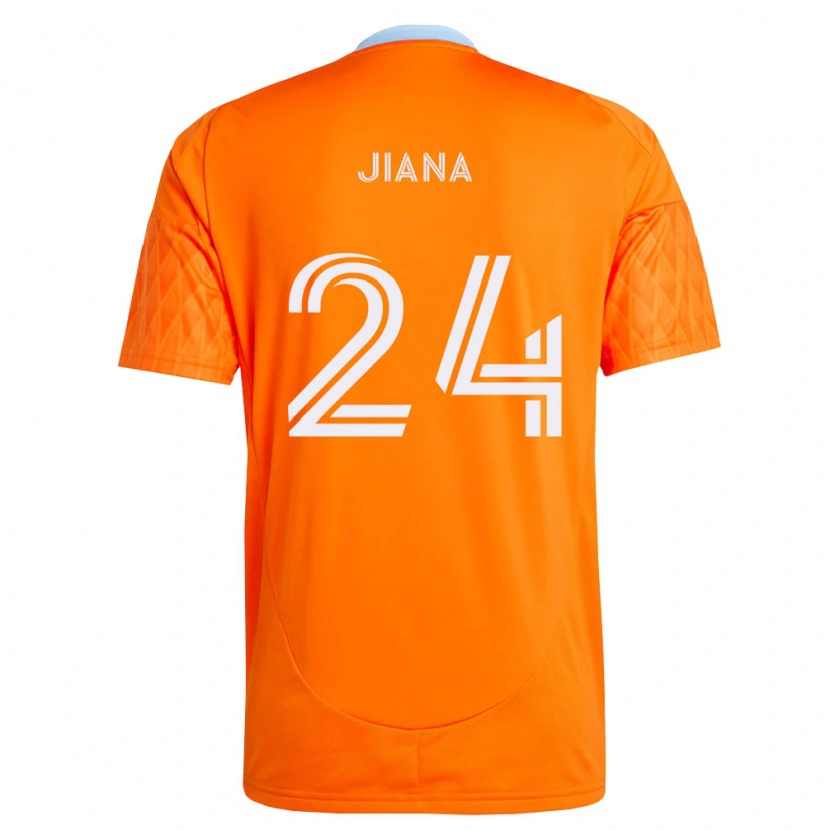 Danxen Damen Mamadi Jiana #24 Orange Weiß Heimtrikot Trikot 2026/27 T-Shirt