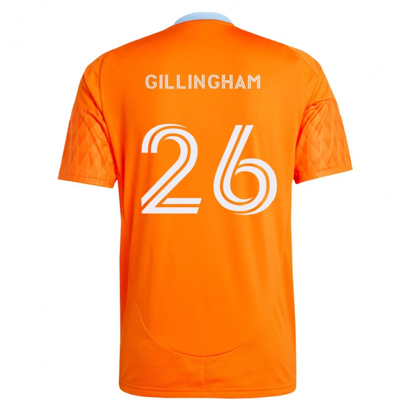 Danxen Damen Blake Gillingham #26 Orange Weiß Heimtrikot Trikot 2026/27 T-Shirt
