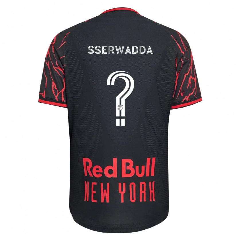Danxen Damen Steven Sserwadda #0 Rot Schwarz Weiß Heimtrikot Trikot 2026/27 T-Shirt