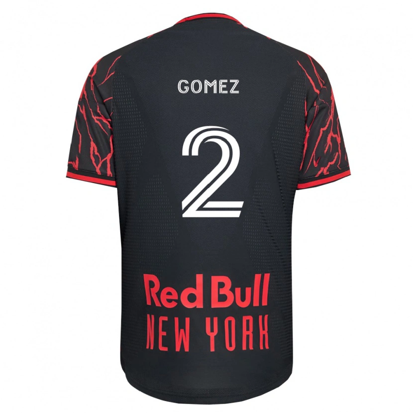 Danxen Damen Álex Gómez #2 Rot Schwarz Weiß Heimtrikot Trikot 2026/27 T-Shirt