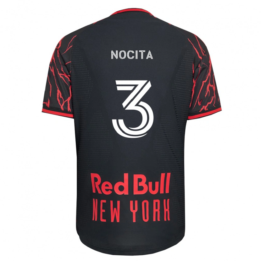 Danxen Damen Matthew Nocita #3 Rot Schwarz Weiß Heimtrikot Trikot 2026/27 T-Shirt