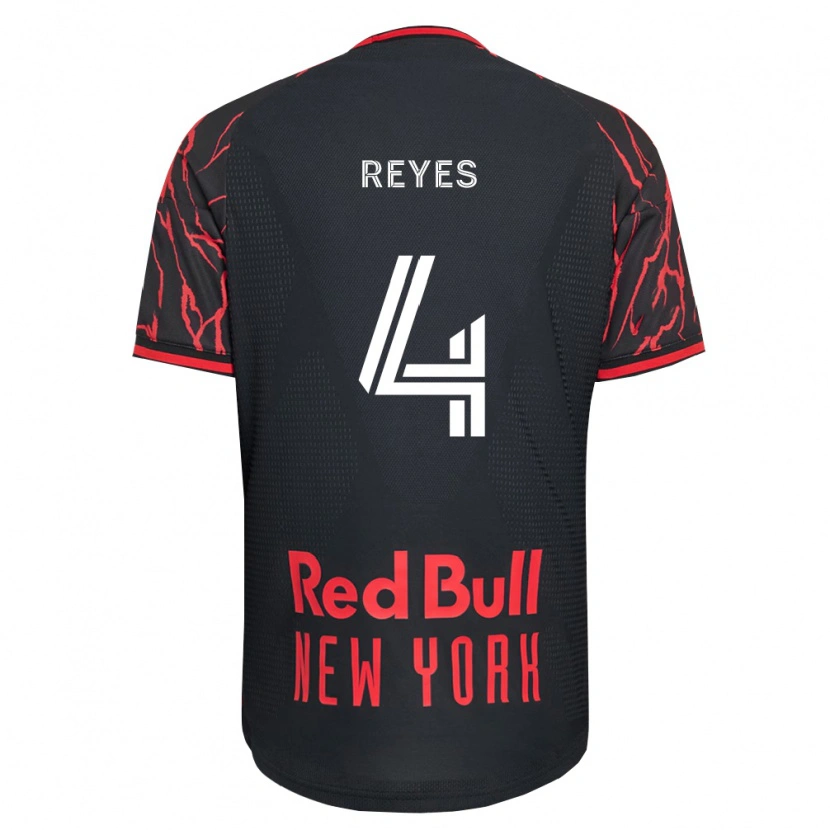 Danxen Damen Andrés Reyes #4 Rot Schwarz Weiß Heimtrikot Trikot 2026/27 T-Shirt