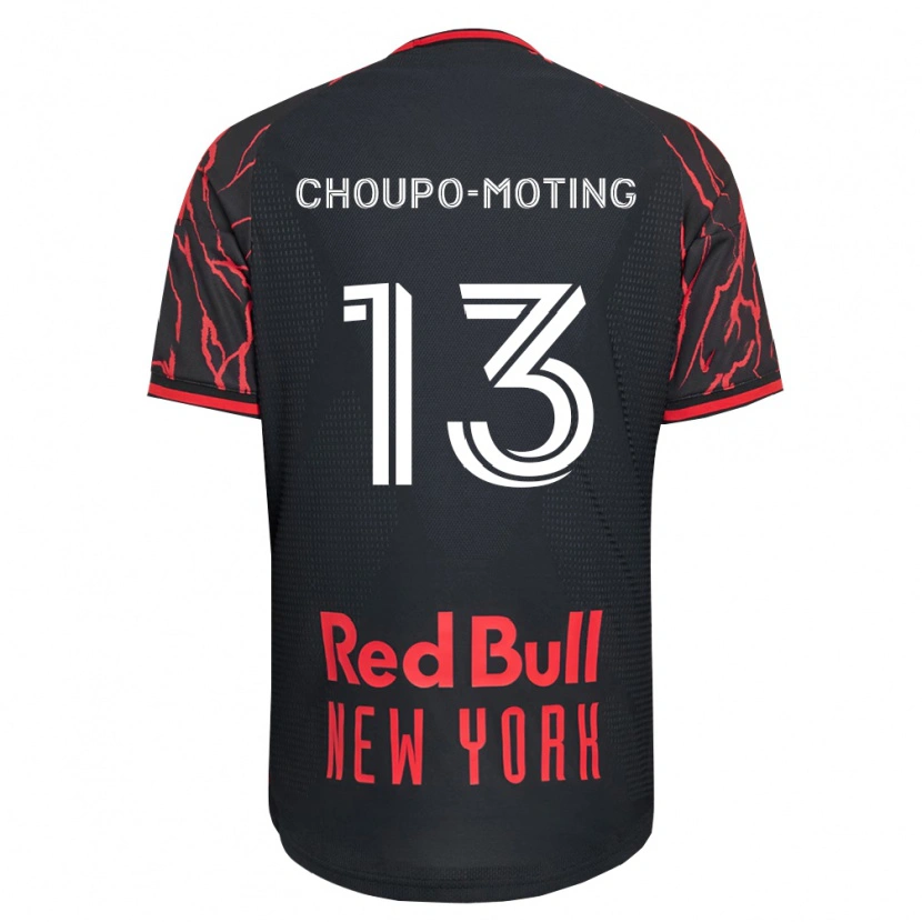 Danxen Damen Eric-Maxim Choupo-Moting #13 Rot Schwarz Weiß Heimtrikot Trikot 2026/27 T-Shirt