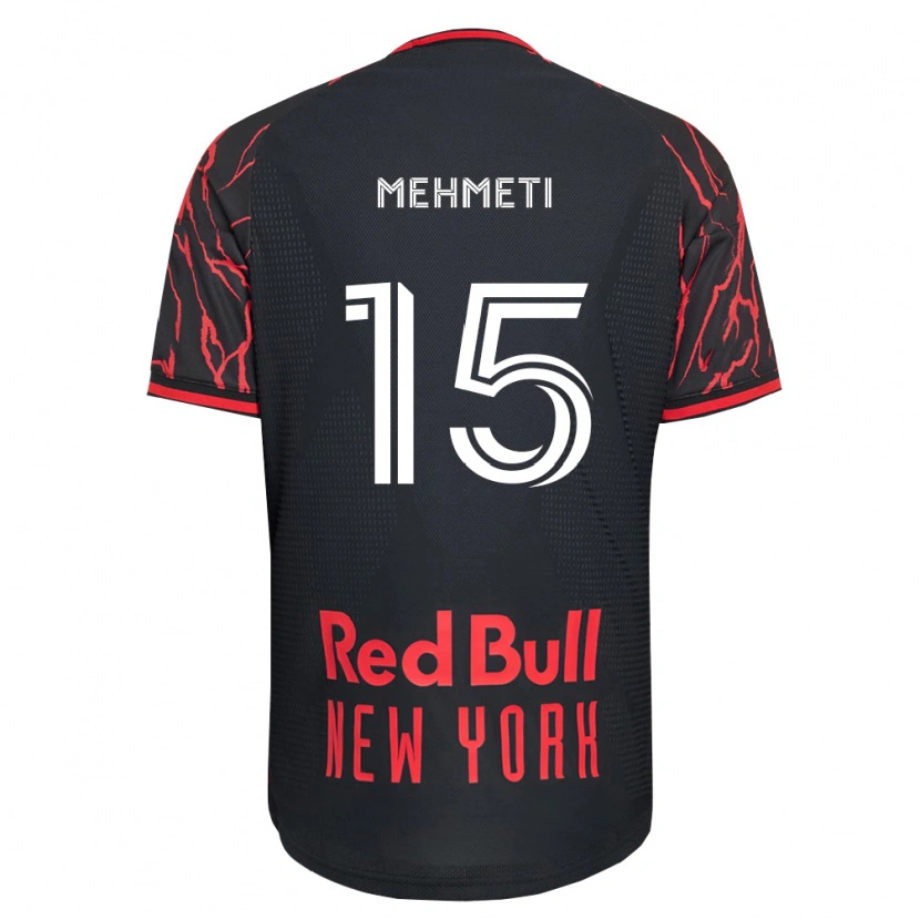 Danxen Damen Adri Mehmeti #15 Rot Schwarz Weiß Heimtrikot Trikot 2026/27 T-Shirt