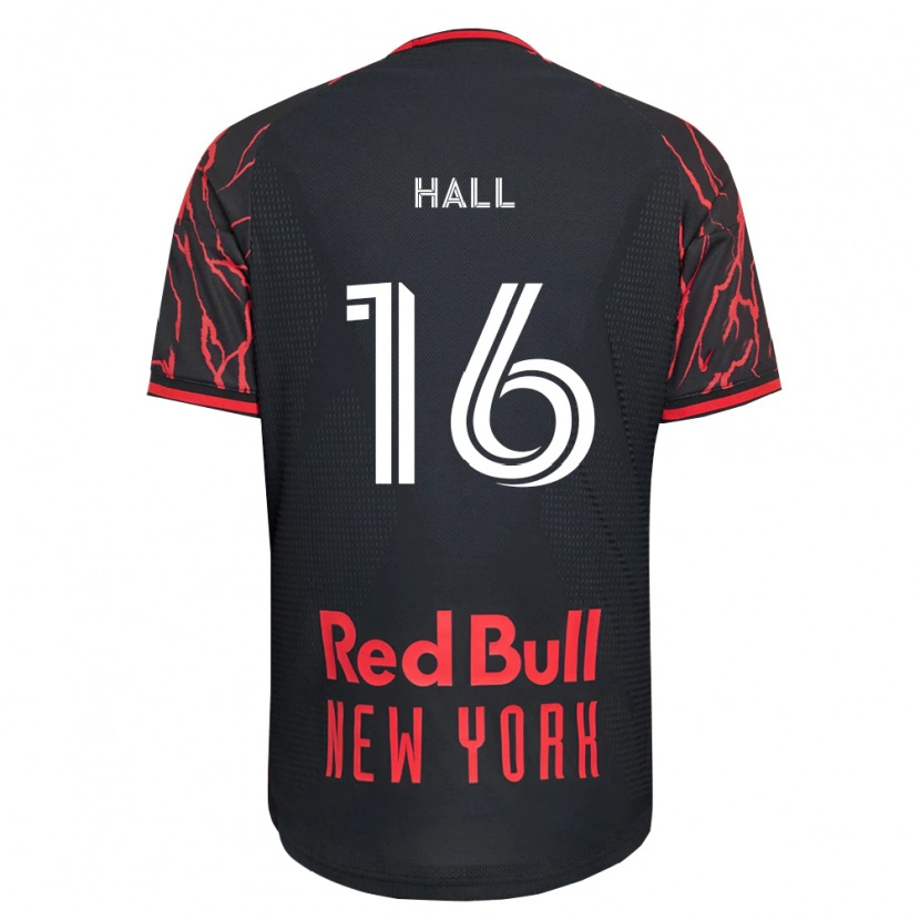 Danxen Damen Julian Hall #16 Rot Schwarz Weiß Heimtrikot Trikot 2026/27 T-Shirt