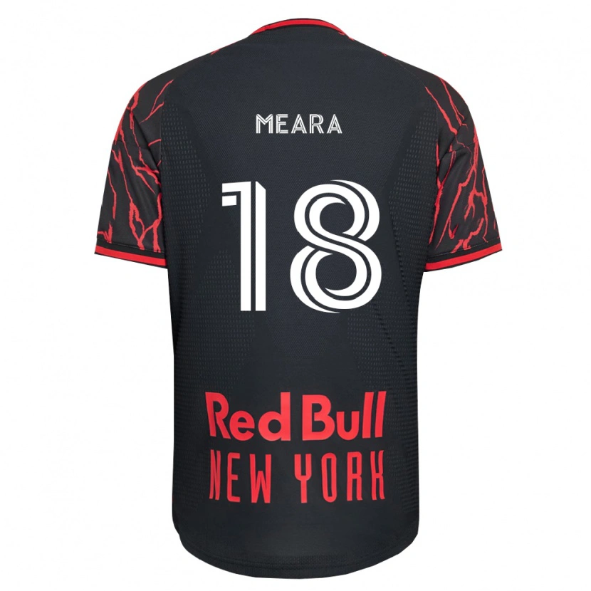 Danxen Damen Ryan Meara #18 Rot Schwarz Weiß Heimtrikot Trikot 2026/27 T-Shirt
