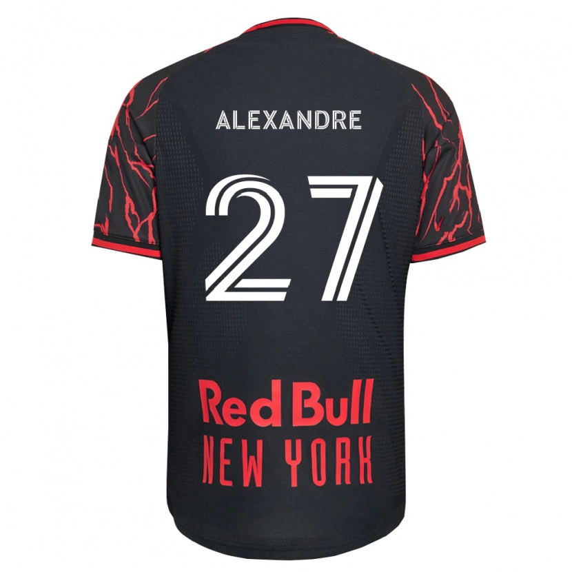 Danxen Damen Davi Alexandre #27 Rot Schwarz Weiß Heimtrikot Trikot 2026/27 T-Shirt