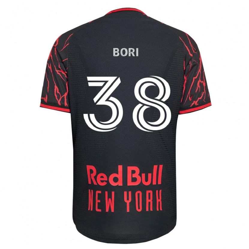 Danxen Damen Jason Bori #38 Rot Schwarz Weiß Heimtrikot Trikot 2026/27 T-Shirt