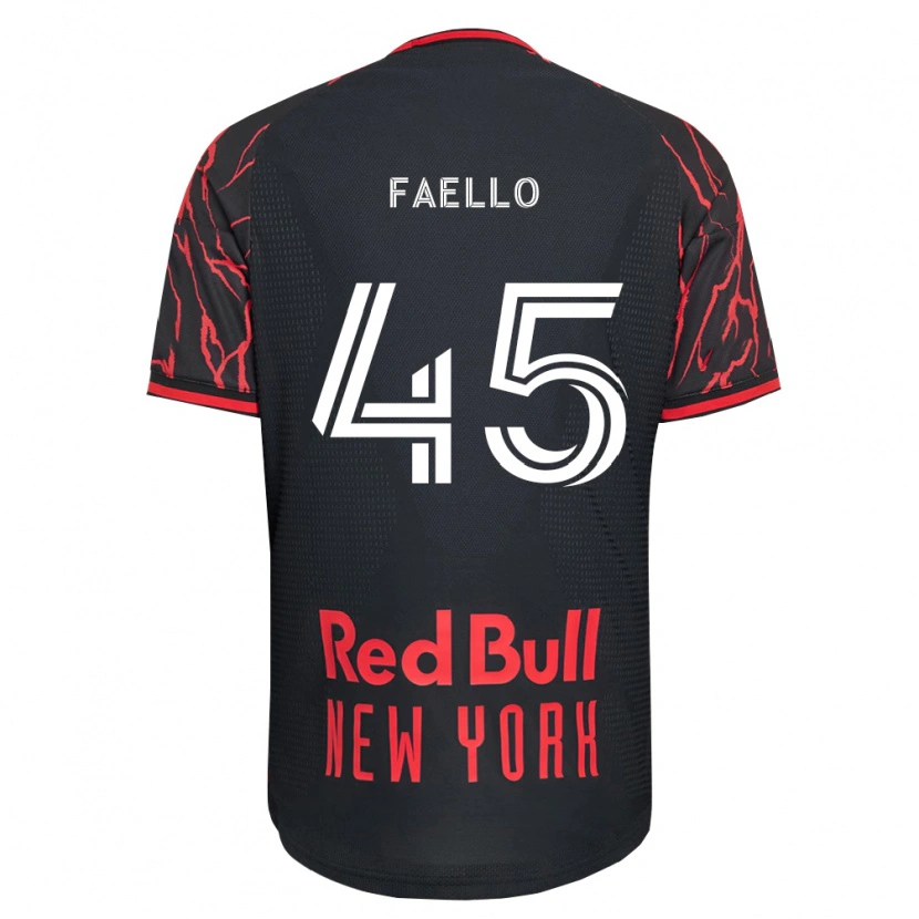 Danxen Damen Connor Faello #45 Rot Schwarz Weiß Heimtrikot Trikot 2026/27 T-Shirt