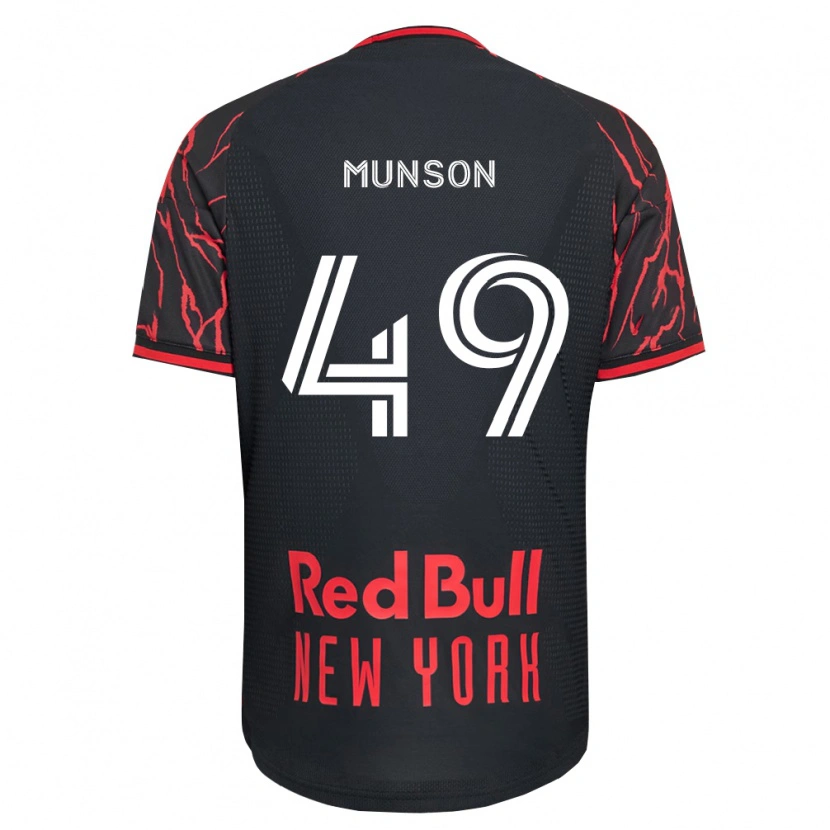 Danxen Damen Josh Munson #49 Rot Schwarz Weiß Heimtrikot Trikot 2026/27 T-Shirt