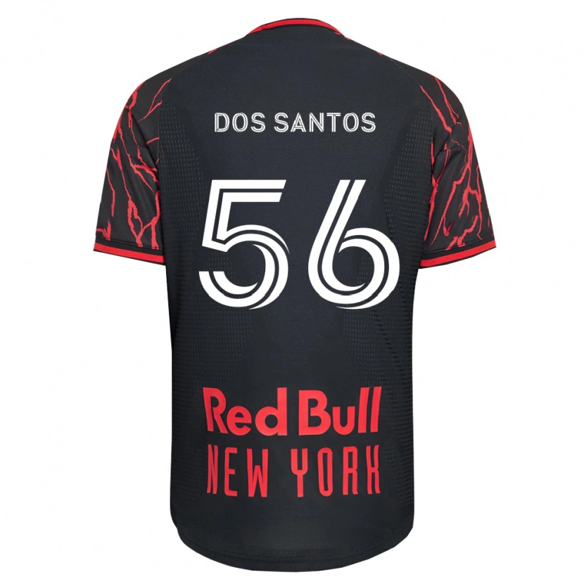 Danxen Damen Matthew Dos Santos #56 Rot Schwarz Weiß Heimtrikot Trikot 2026/27 T-Shirt