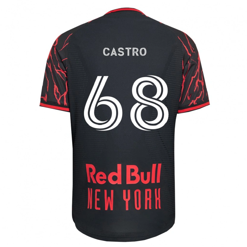 Danxen Damen Bradley Castro #68 Rot Schwarz Weiß Heimtrikot Trikot 2026/27 T-Shirt