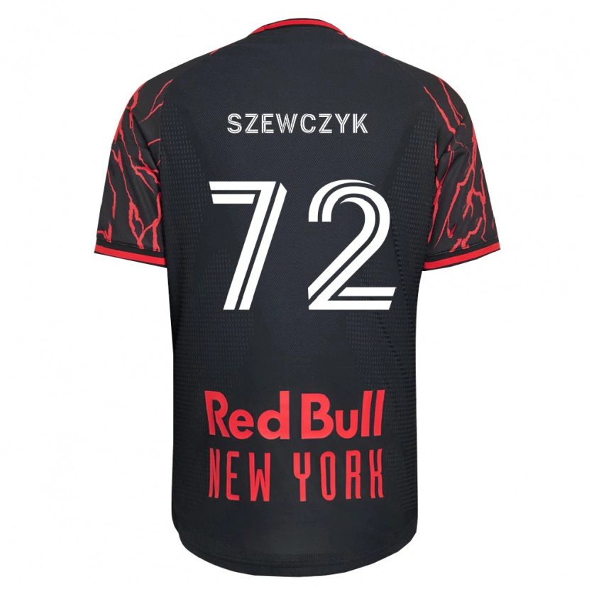 Danxen Damen Tobias Szewczyk #72 Rot Schwarz Weiß Heimtrikot Trikot 2026/27 T-Shirt