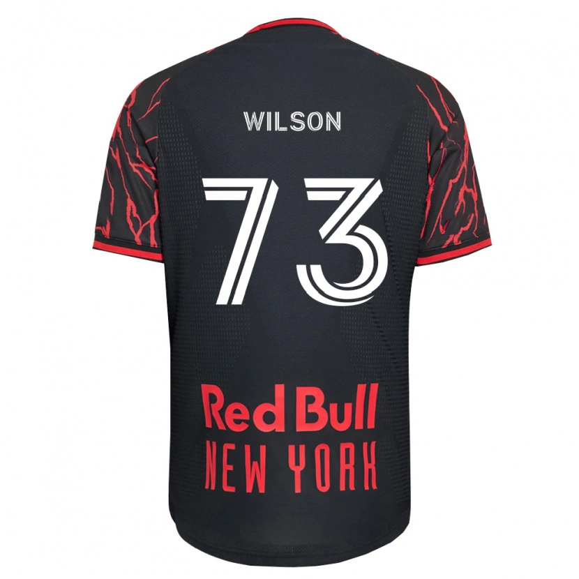 Danxen Damen Akheem Wilson #73 Rot Schwarz Weiß Heimtrikot Trikot 2026/27 T-Shirt