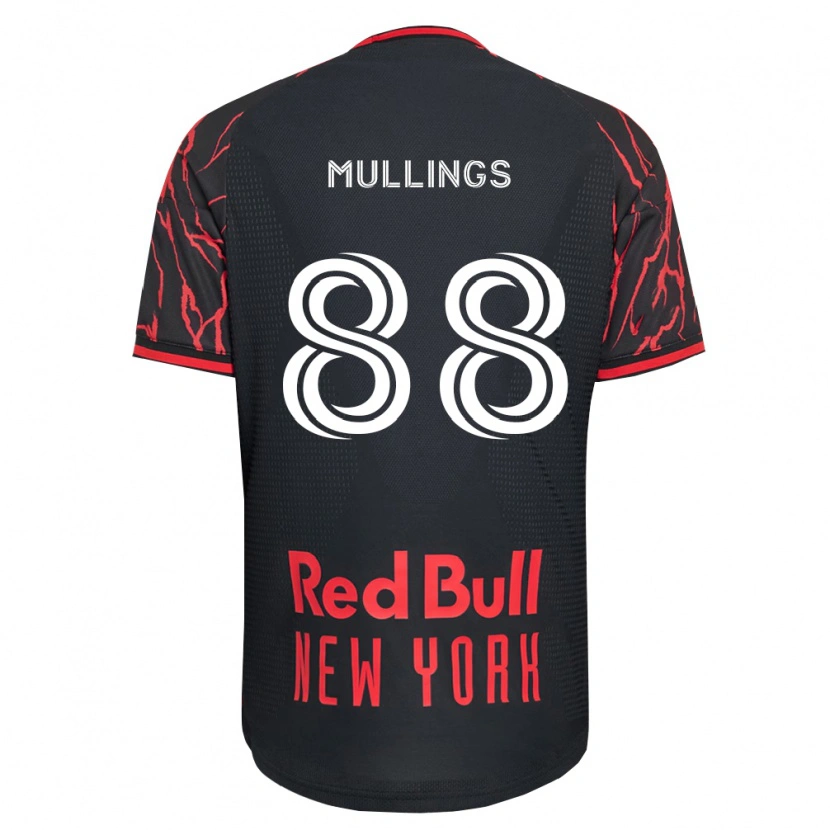 Danxen Damen O'vonte Mullings #88 Rot Schwarz Weiß Heimtrikot Trikot 2026/27 T-Shirt