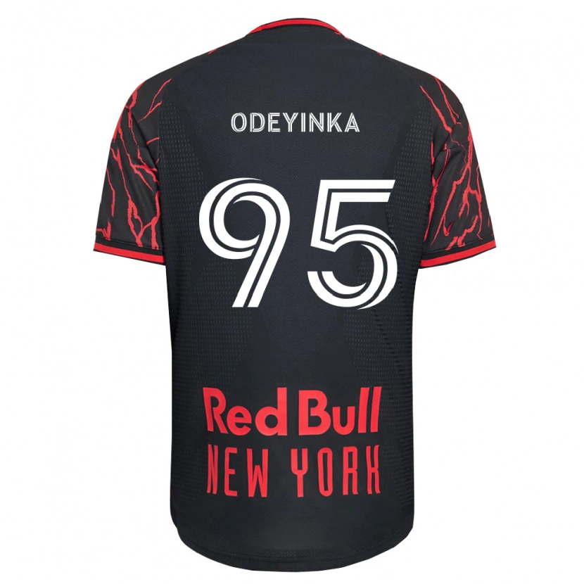 Danxen Damen Malik Odeyinka #95 Rot Schwarz Weiß Heimtrikot Trikot 2026/27 T-Shirt