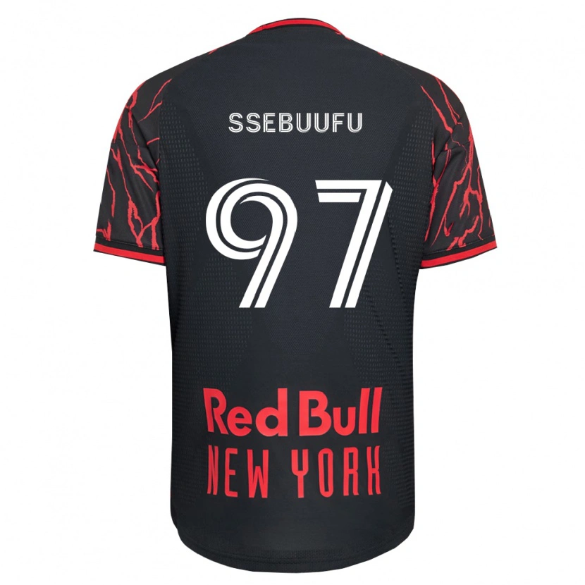 Danxen Damen Frank Ssebuufu #97 Rot Schwarz Weiß Heimtrikot Trikot 2026/27 T-Shirt