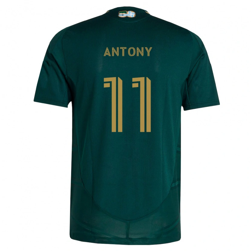 Danxen Damen Antony Alves Santos #11 Dunkelgrün Braun Heimtrikot Trikot 2026/27 T-Shirt