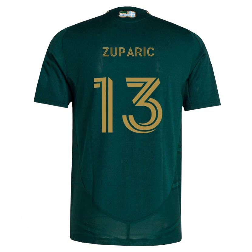 Danxen Damen Dario Zuparic #13 Dunkelgrün Braun Heimtrikot Trikot 2026/27 T-Shirt