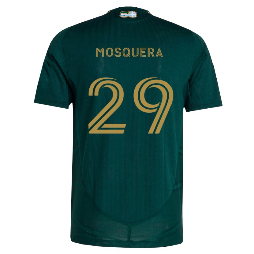 Danxen Damen Juan Mosquera #29 Dunkelgrün Braun Heimtrikot Trikot 2026/27 T-Shirt