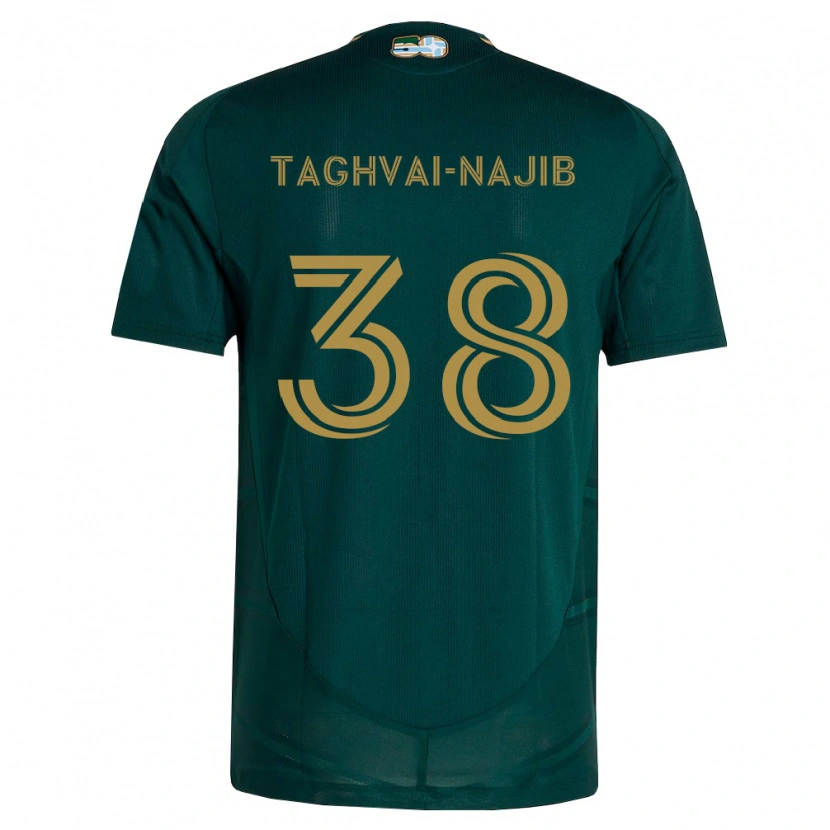 Danxen Damen Braxton Taghvai-Najib #38 Dunkelgrün Braun Heimtrikot Trikot 2026/27 T-Shirt