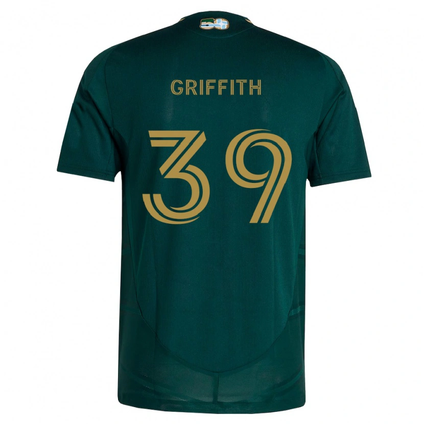 Danxen Damen Colin Griffith #39 Dunkelgrün Braun Heimtrikot Trikot 2026/27 T-Shirt