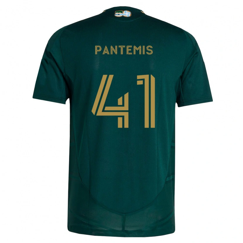 Danxen Damen James Pantemis #41 Dunkelgrün Braun Heimtrikot Trikot 2026/27 T-Shirt