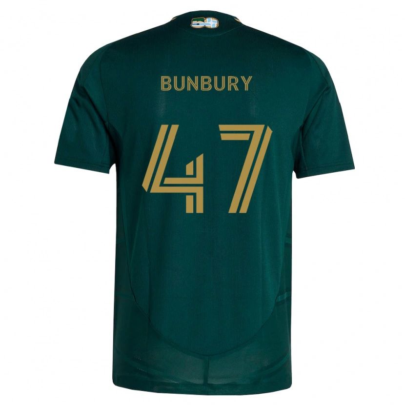 Danxen Damen Mataeo Bunbury #47 Dunkelgrün Braun Heimtrikot Trikot 2026/27 T-Shirt