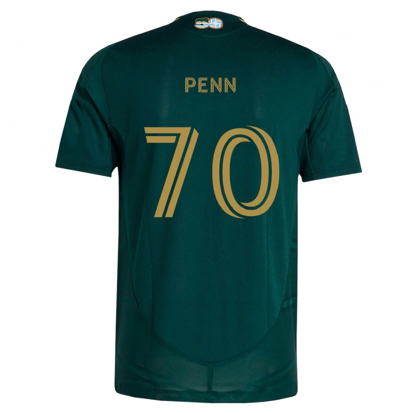 Danxen Damen Josh Penn #70 Dunkelgrün Braun Heimtrikot Trikot 2026/27 T-Shirt