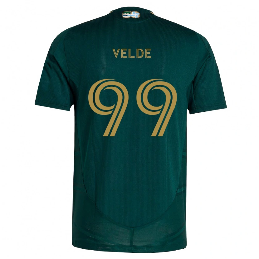 Danxen Damen Kristoffer Velde #99 Dunkelgrün Braun Heimtrikot Trikot 2026/27 T-Shirt